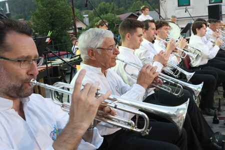 Poletni večer, koncert Godbe Cerknica 12 foto Ljubo Vukelič